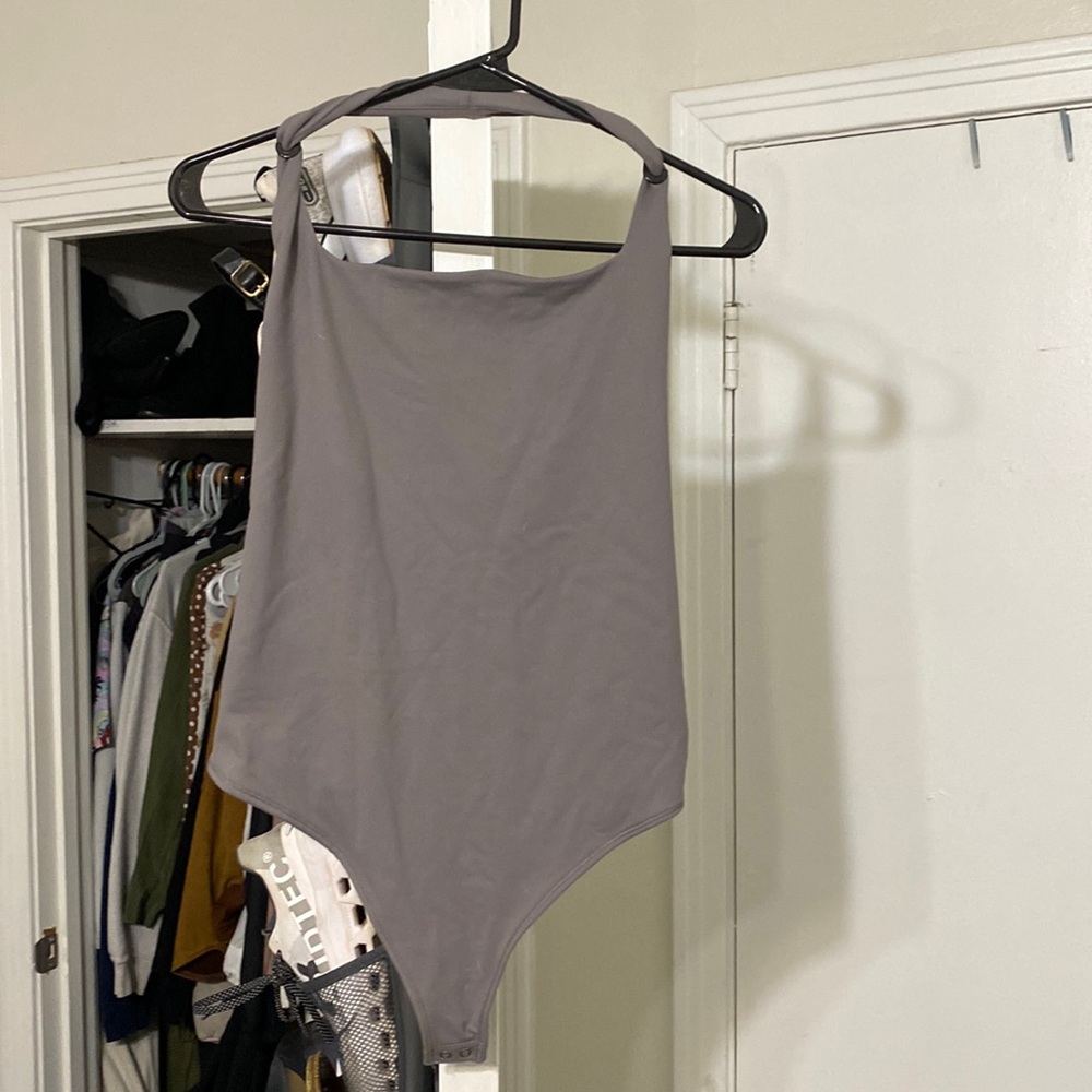 Halter top bodysuit